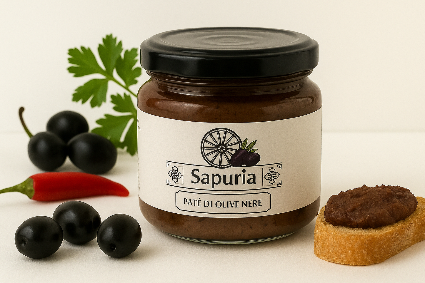Patè di olive nere